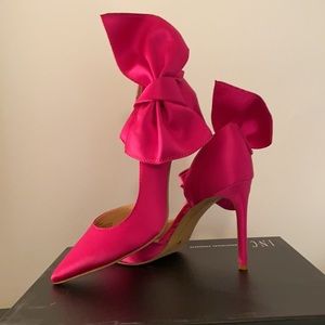 INC Kaleaf Dazzling Pink heels